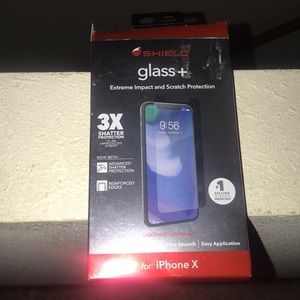 Zagg invisible Shield shatter protection Shield